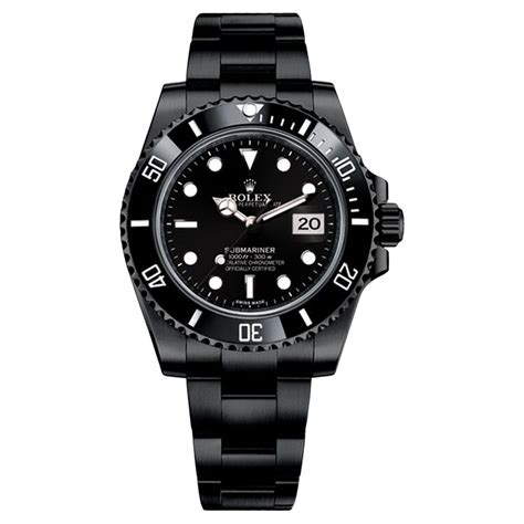 rolex dlc for sale|rolex submariner pvd black.